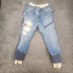 Trendy Light Blue Boyfriend Jeans